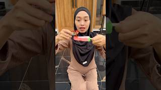 ASMR eskrim saus pedas shorts [upl. by Ecnaret]