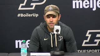 Graham Harrells final ever press conference as Purdue’s offensive coordinator 9232024 [upl. by Cutter70]