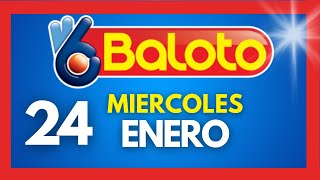 Resultados del BALOTO REVANCHA del MIERCOLES 24 de enero de 2024 💫✅💰 [upl. by Donela]