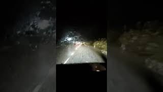 Led 4000 4800 6000k lumens car rain test [upl. by Hanoj]