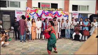 Govt bangla College mirpur bosonto programme dance performance [upl. by Eisnil391]