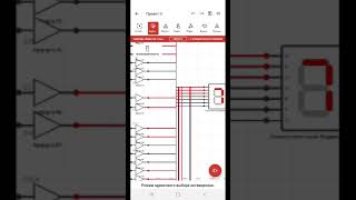 Logic Circuit Simulator PRO counter  7 segment display [upl. by Ansaev259]