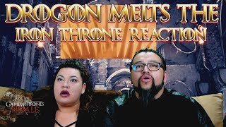 Game of Thrones 8x06 Finale Drogon Melts The Iron Throne [upl. by Aldwon]