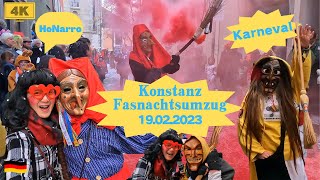 Konstanz🇩🇪 Fasnachtsumzug 2023 fasnachtsumzug Konstanz germany｜德国狂欢节 [upl. by Gereld]