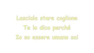 Lasciala stare  Max Pezzali Lyrics [upl. by Flosser]