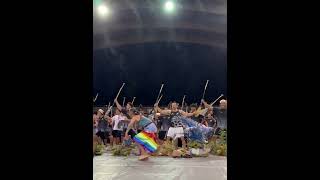 New Zealand Waka Ama paddlers perform Haka [upl. by Eatnahs]