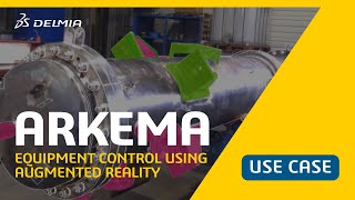 Augmented Reality in Manufacturing  ARKEMA  DELMIA [upl. by Yllom]