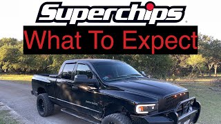 Superchips Flashpaqs F5 Tuner what to expect 2003 Ram 1500 47 [upl. by Nahsar]