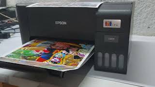 Configura tu Impresora Epson l3210 para Imprimir Papel Fotográfico 🖨️Como imprimir STICKERS [upl. by Rahas]