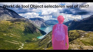 Photoshop tutorial  Les 470 Werkt Tool object selecteren wel of niet [upl. by Silvain]