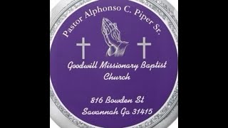 Sunday November 10 2024 Goodwill Missionary Baptist Church Inspiring Sermons and Worship Services [upl. by Youngman]