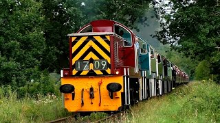 7 Class 14 Cavalcade at the Ecclesbourne Valley Railway  14s  60 Gala 27724 [upl. by Nogas115]