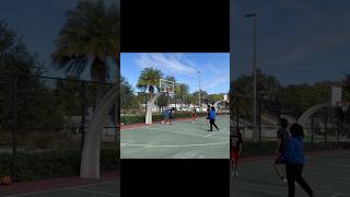 Over the backboard floater ￼game winner Basketball highlights U￼ncle Hungry [upl. by Nidak]