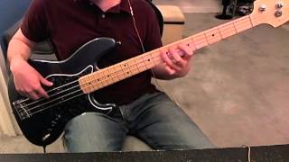 Across 110th Street Bobby Womack bass cover [upl. by Laekim]