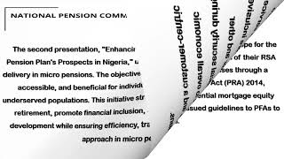 Pencom Sensitizes Civil Society Organizations on Developments in The Pension Industry [upl. by Haik]