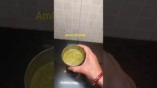 Spicy Alma chutney chutney chutneyrecipe amlachutney amlachutneyrecipeshortsfoodshorts [upl. by Menell]