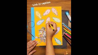 Thanksgiving Math Craft 🦃 shorts math craft teachers subscribe ytshorts [upl. by Yonit]