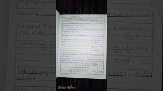 Preparation of N20 Oxalic Acid Sol and Standardisation Of NaOH SolutionBSC 1st Year Practical [upl. by Afatsum]