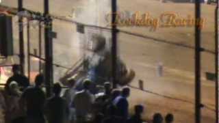 Ian Black Speedcar Crash  Sydney Speedway [upl. by Uhthna]