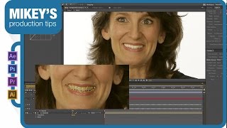 Natural Teeth whitening with after effects tutorial [upl. by Allin]