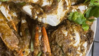 Crab Masala Recipe  Nandu Masala Recipe  Crab Recipe in Tamil  How to make Crab Curry [upl. by Ellohcin]