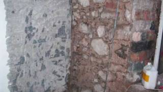 replastering old stone work by mac plastering services belfast [upl. by Myo]