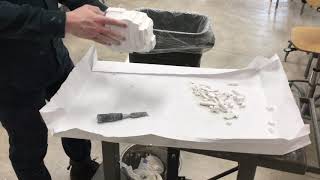 Plaster Carving Demo [upl. by Herm]