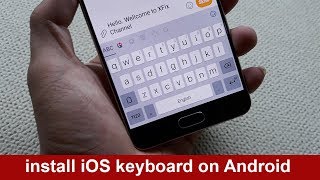 How to install iOS keyboard on Android [upl. by Houston956]