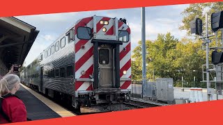 Clips from Metra’s Heritage Corridor [upl. by Laeno]