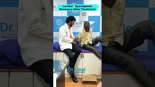 Lumbar Spondylosis Recovery After Treatment yt youtubeshorts trendingshorts trending fitness [upl. by Demp]