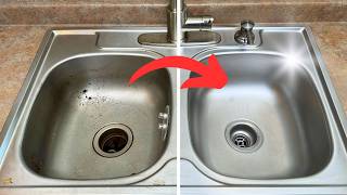 The Secret to Cleaning Stainless Steel Sinks Like a Pro [upl. by Ananna]