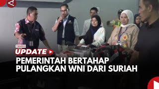 Pemerintah Pulangkan WNI Dari Suriah 37 Orang Sudah Tiba di Tanah Air [upl. by Dolli]