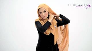 COLYNN shawl styling tutorial by AlHumaira Contemporary [upl. by Bently807]