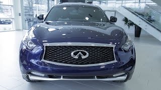 2017 Infiniti QX70 Limited  Exterior And Interior Walkaround [upl. by Nyrb]