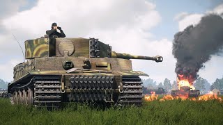 Squad 44  German Heavy Monsters vs British Tanks  4K [upl. by Akirret]