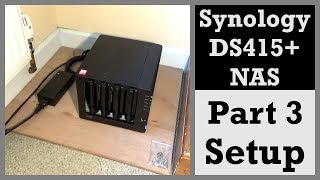 Synology DS415 NAS Part 3  My NAS Set Up amp Performance Over A Gigabit Network [upl. by Elwee]