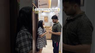 Sab sikhana pdta h ise couplememes husbandwifecomedy aftermarriage [upl. by Inohs114]