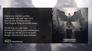 YEARONE  King of Heartbreak Lyricvideo [upl. by Elbam]