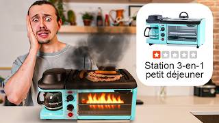 Je teste les pires gadgets de cuisine notés 1 étoile [upl. by Akciret]