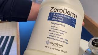 ZeroDerm Advanced Therapy Nourishing Body Wash [upl. by Refotsirhc]