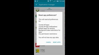 Android How To Reset App Preferences [upl. by Eical]