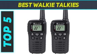 5 Best Walkie Talkies in 2024 [upl. by Hutchison]