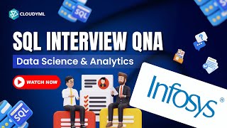 SQL Interview QnA  Asked In Infosys  Data Science  Data Analytics [upl. by Ahkihs]