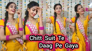 Chitte Suit Te Daag Pe Gaye Punjabi song Dance video Geeta Gaildar World by Amrita bharti [upl. by Sebastiano768]