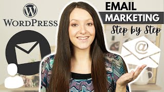 How to do Email Marketing for your WordPress Website Create Email Campaigns amp Send Freebies [upl. by Pacifica]