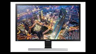 Samsung U28E570D Monitor 4K Ultra HD 28quot UHD 3840 x 2160 60 Hz 1 ms 2 HDMI [upl. by George]