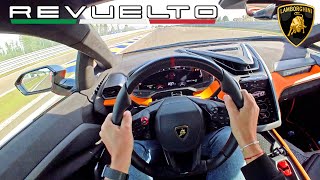 Lamborghini Revuelto 1015HP 65 V12  DRIFTS amp POV by jeroenmulNL [upl. by Amersham]