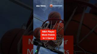 NBA Player Most Points Shots in a Game nba basketball shorts [upl. by Smaj340]