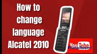 How to change language Alcatel 2010 [upl. by Conlee43]