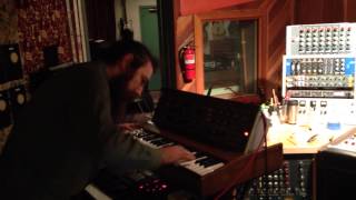 The Great Escape  Studio Sessions 03  Zac Raes Moog solo on quotPut It On Icequot [upl. by Zosema]